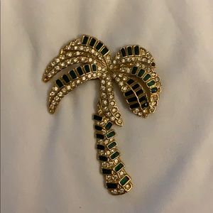 Palm Tree Brooch